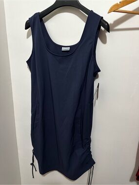 NWT Columbia Navy Omni-Shade Active Fit Tank Dress
